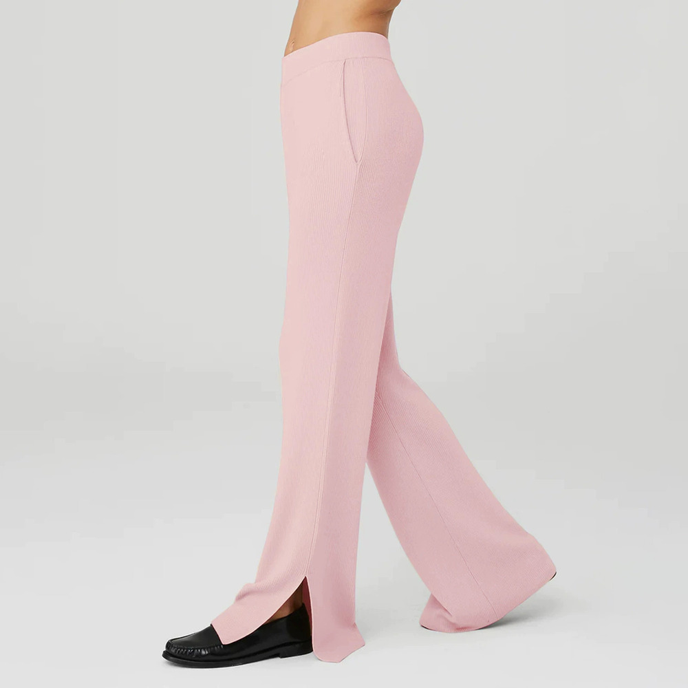 Zara Solid Loose Yoga Pants